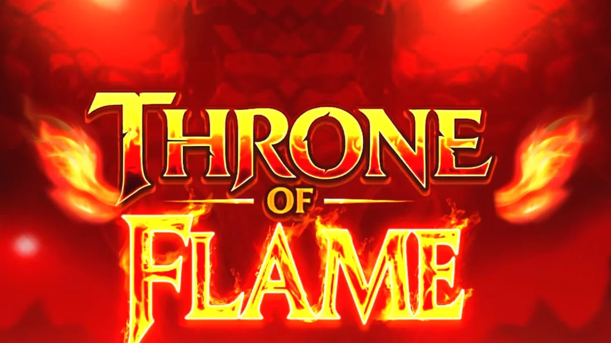 Isang mahiwagang tagpo ng dragon sa Throne of Flame slot