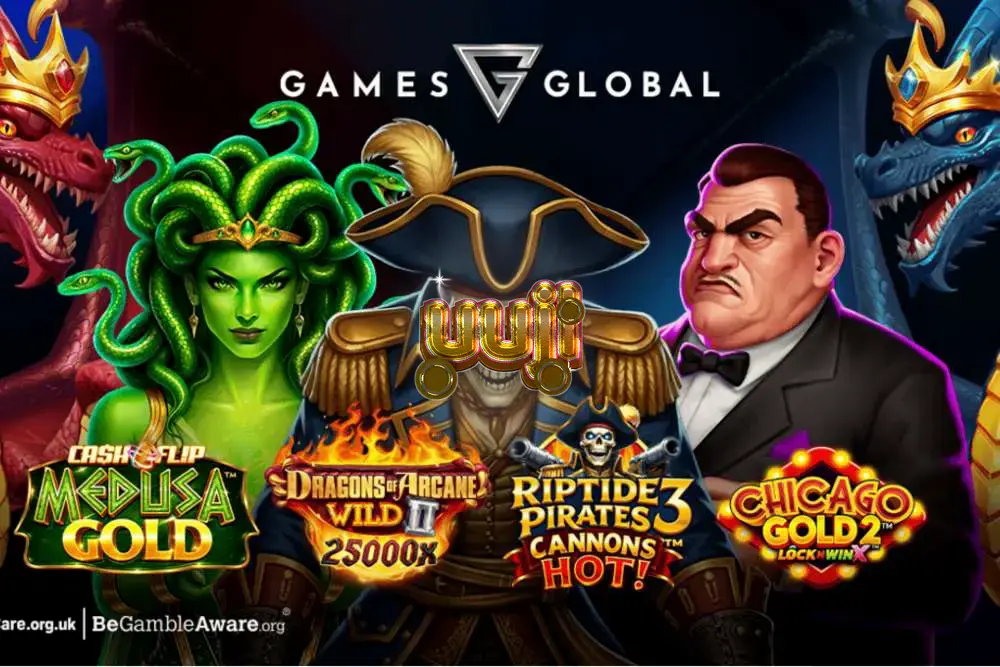 Isang digital na paglalarawan ng mga bagong slot games mula sa Games Global